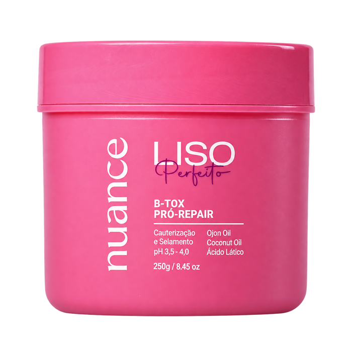 B-Tox Pró-Repair Liso Perfeito Nuance 250 g — imagem 1 com fundo transparente