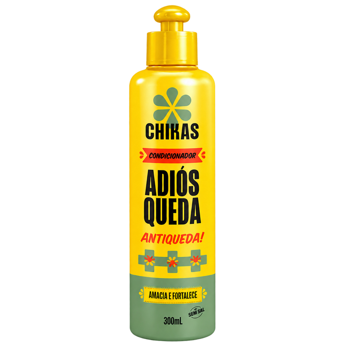 Condicionador Adiós Queda Chikas 300 ml — imagem 1 com fundo transparente