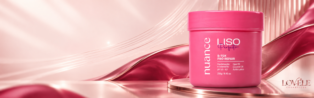 B-Tox Pro Repair Nuance em campanha com curadoria Lovele